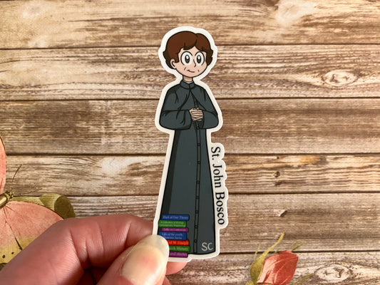 St. John Bosco Sticker, Catholic Stickers, Saint Stickers, Catholic Saint Stickers, Catholic Saints, Catholic Gifts