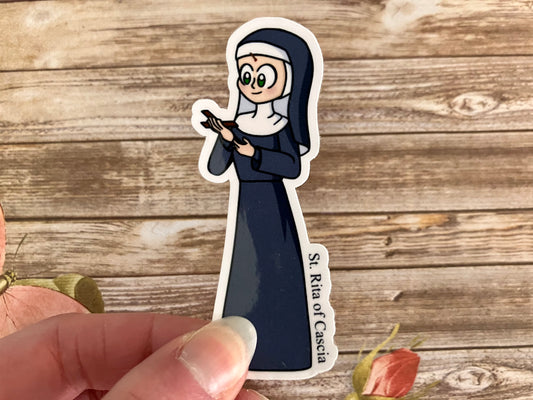 St. Rita of Cascia Sticker