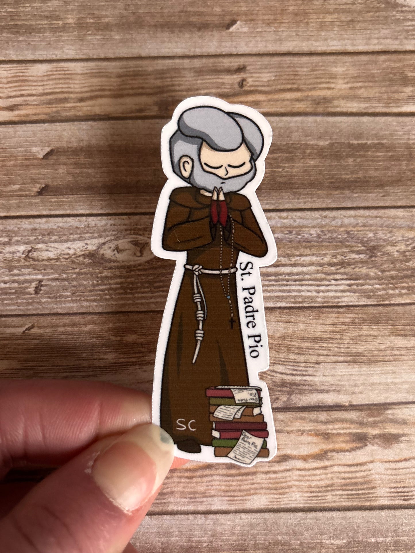 Padre Pio Sticker