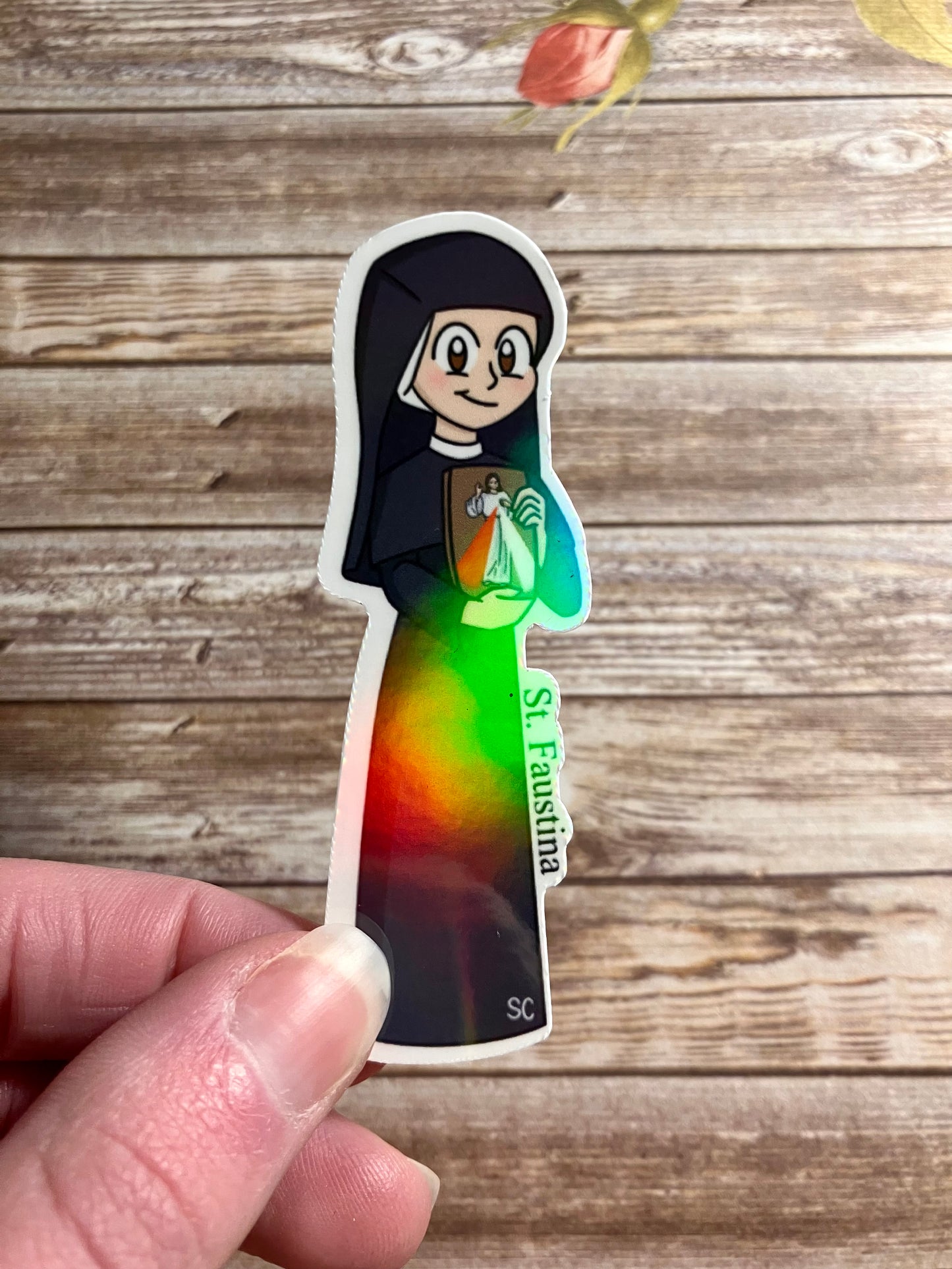 St. Faustina Sticker