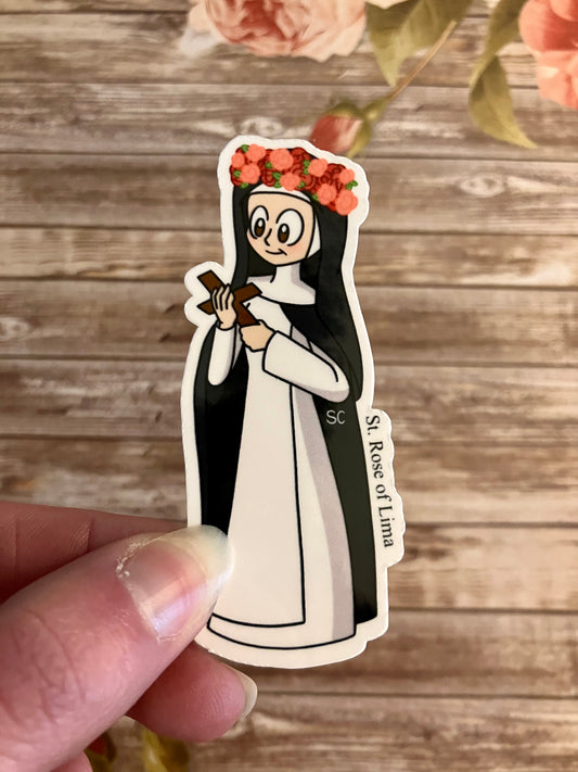 St. Rose of Lima Sticker